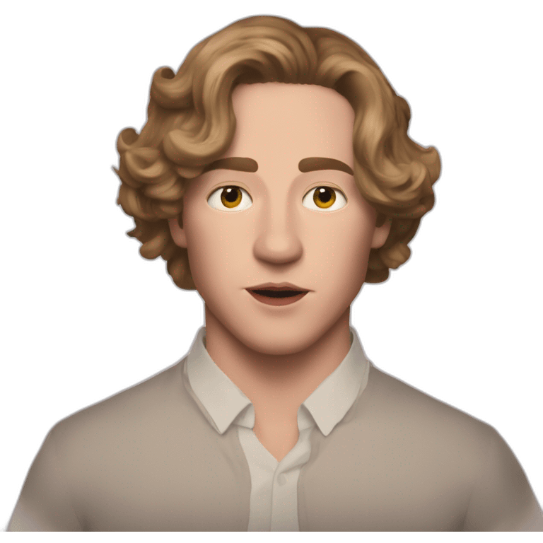 Xavier Plympton from American Horror Story, depicted by Cody Fern emoji