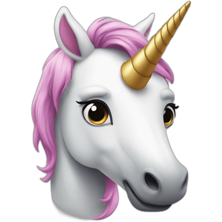 Crazy Unicorn emoji