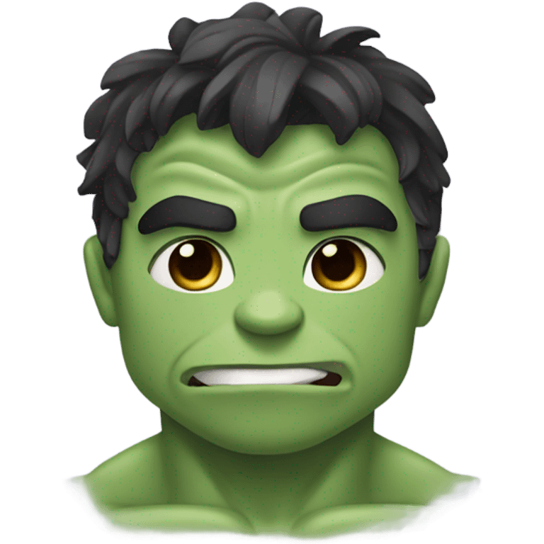 Hulk in love emoji