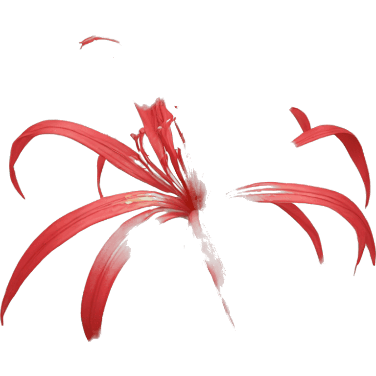 Red spider lily emoji