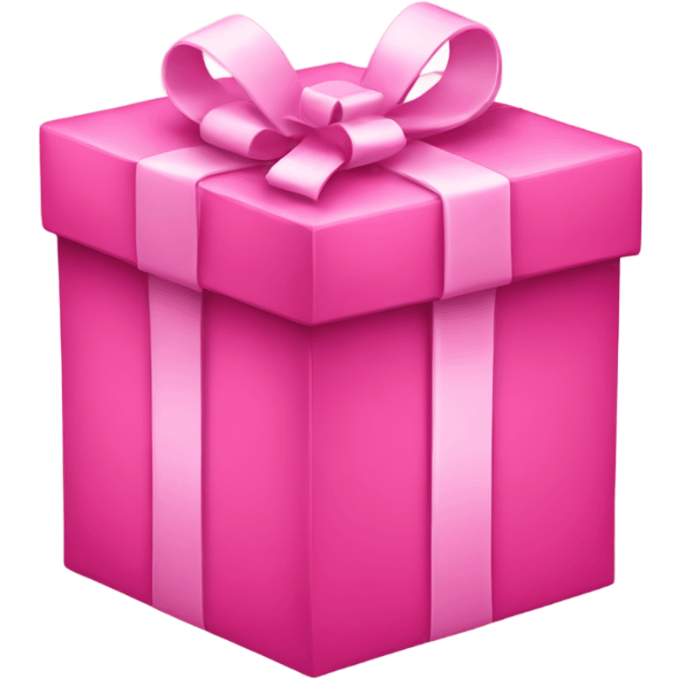 pink gift box emoji