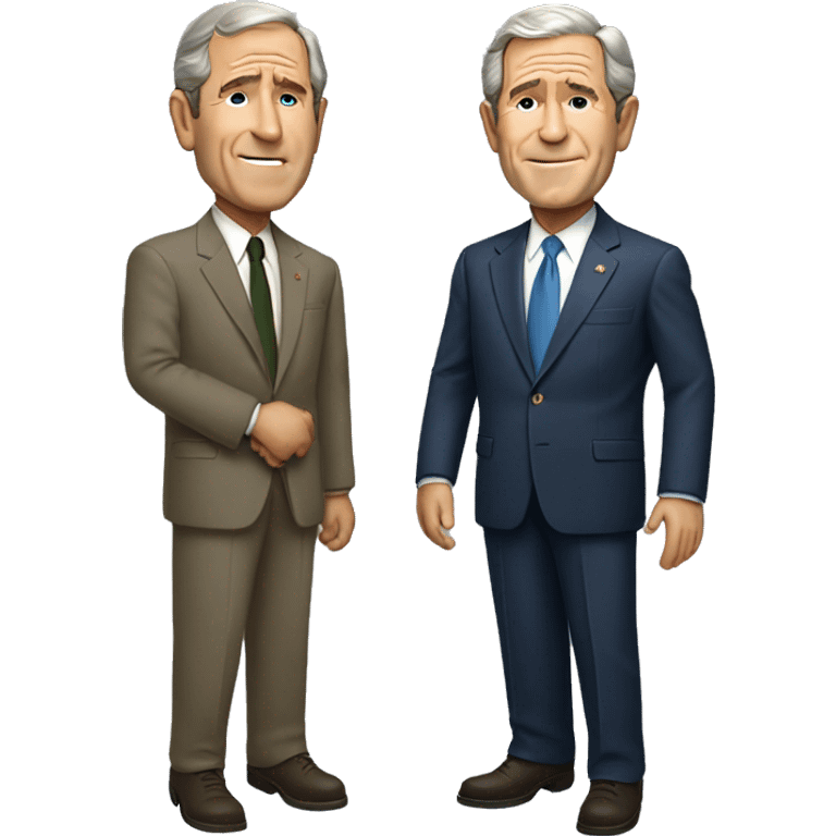 George W. Bush full body
 emoji