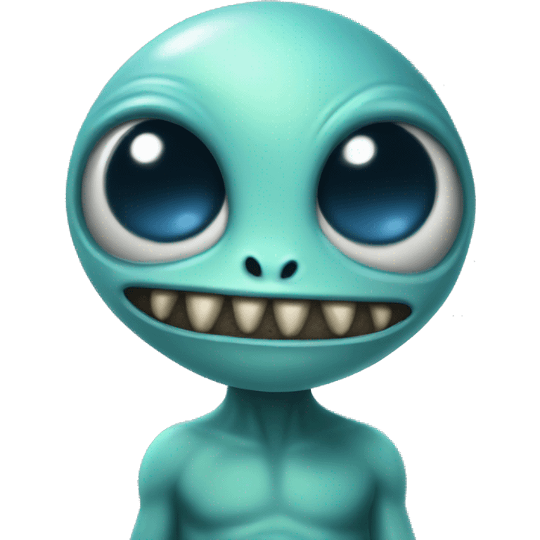 cute alien emoji