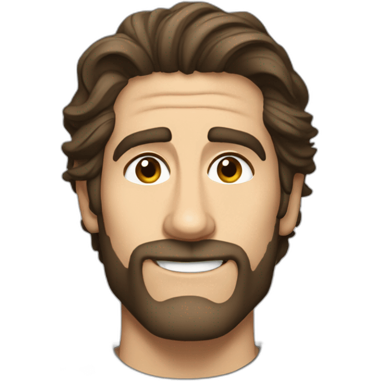 jake gyllenhaal cartoon wearing tee emoji