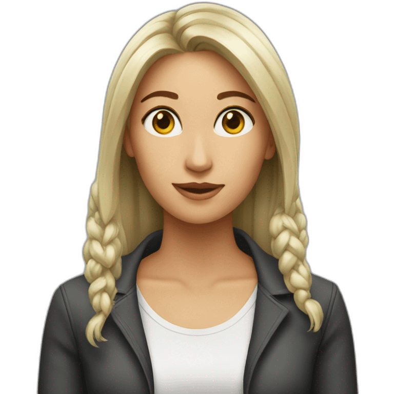 impression female emoji