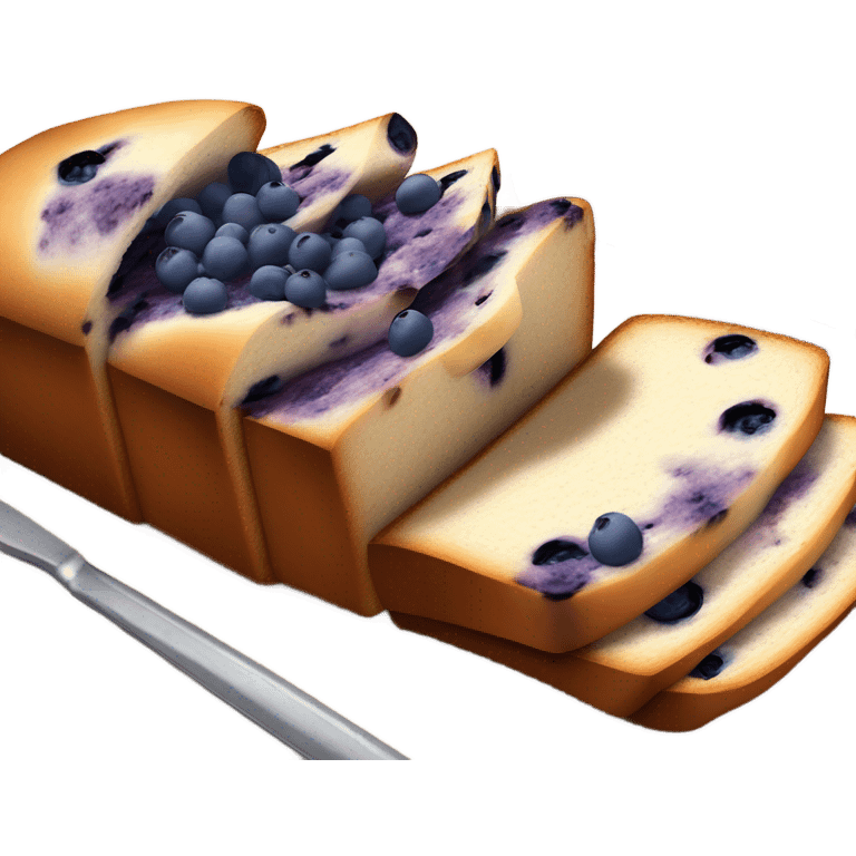 Blueberry bread emoji