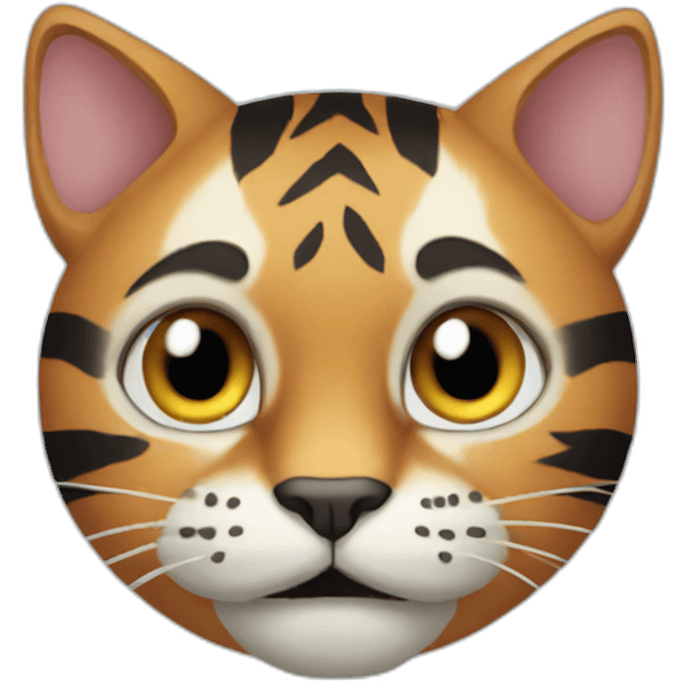 cat tiger emoji