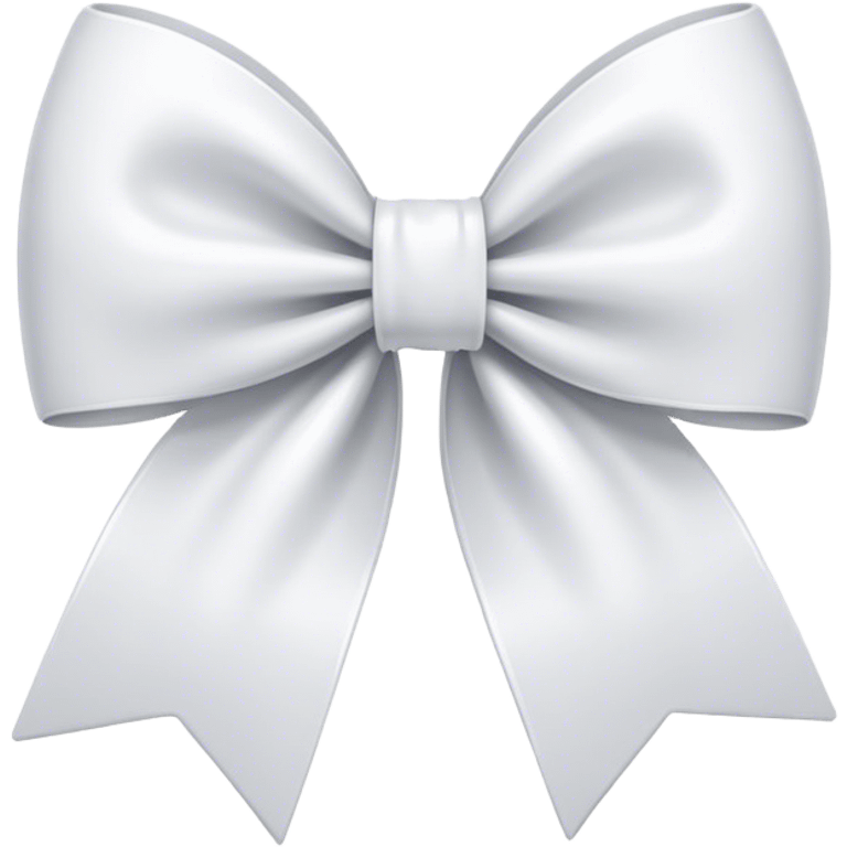 white bow emoji