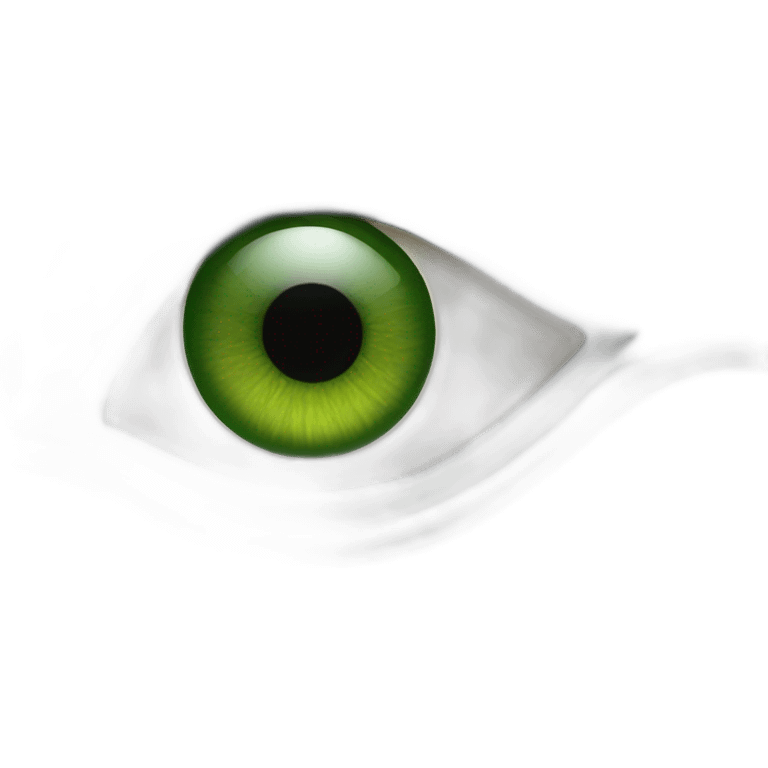 dark green raptor eye emoji