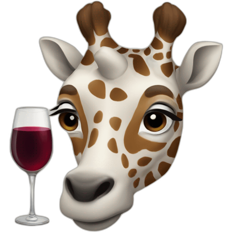 girafa vinho emoji