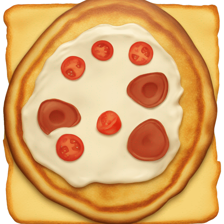 pancake with pizza panc emoji