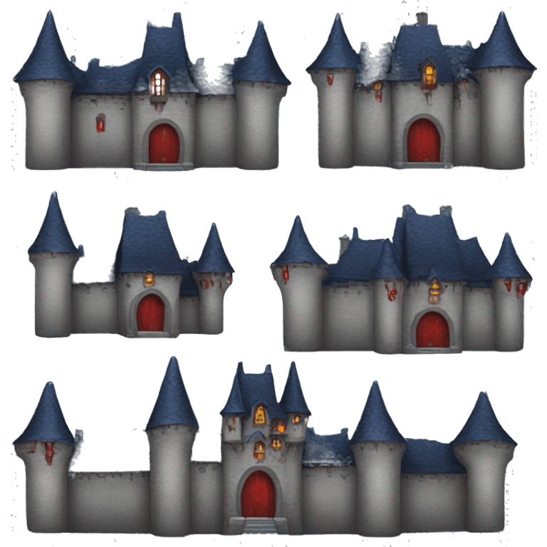 Vampire castle  emoji