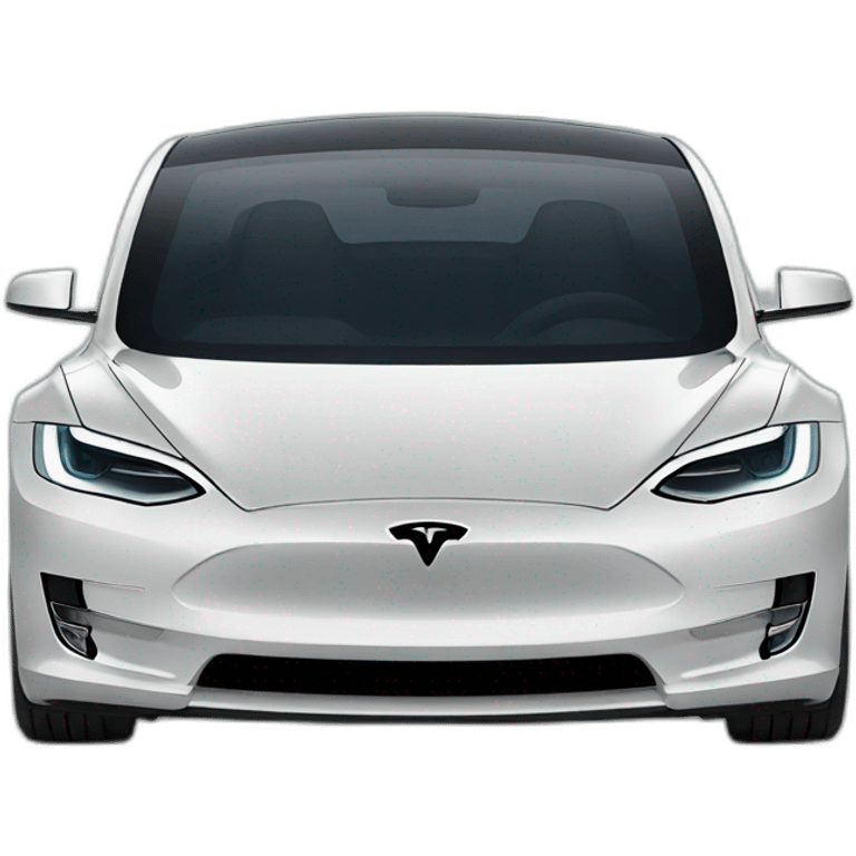 Tesla car emoji