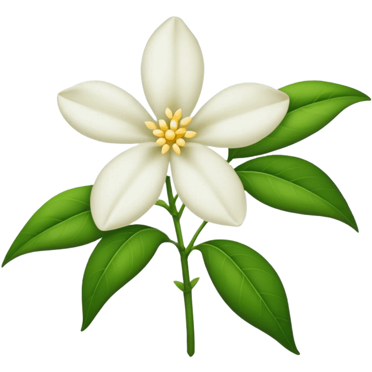 Jasmin flower  emoji