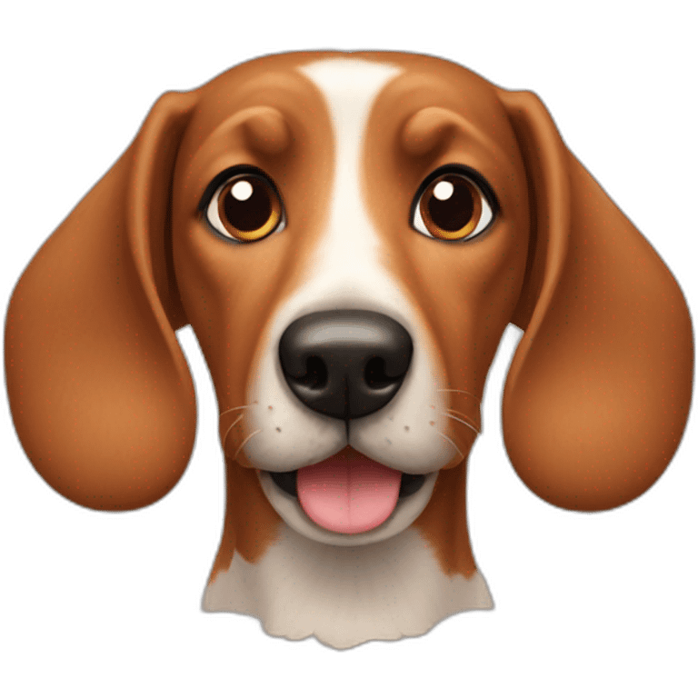 dog teckel emoji