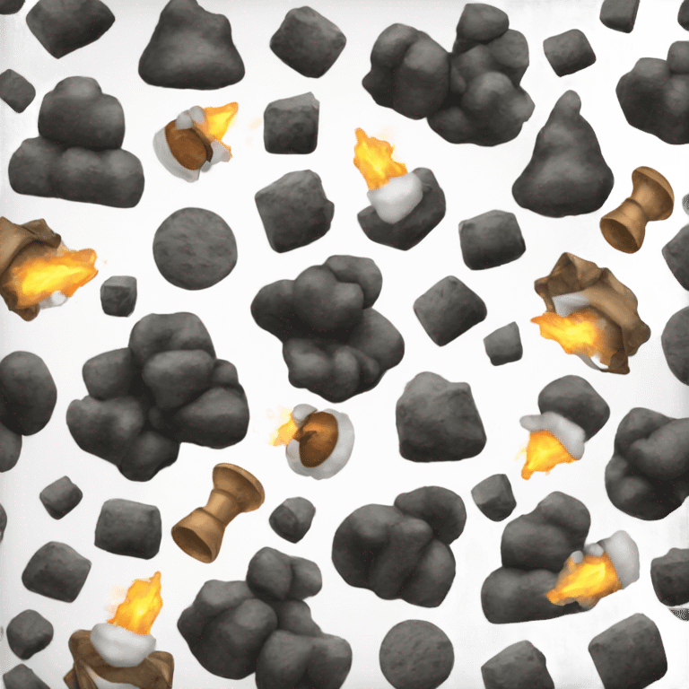 Coal for Christmas emoji