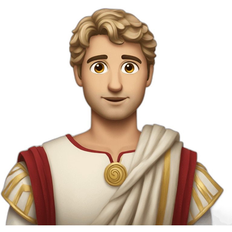 Paul Mescal handsome wearing roman clothes realistic emoji