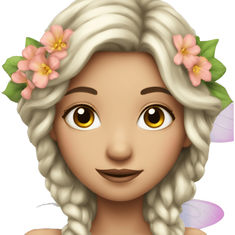 Beautiful fairy emoji