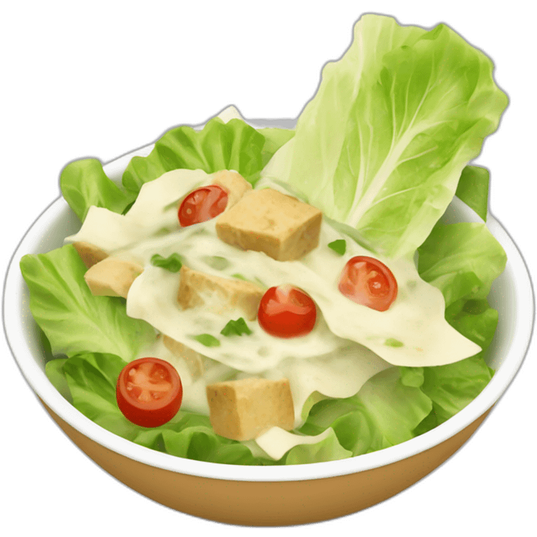 Caesar salad suase emoji