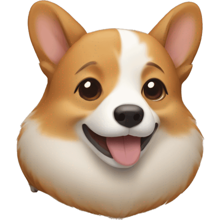 Corgi with capybara emoji