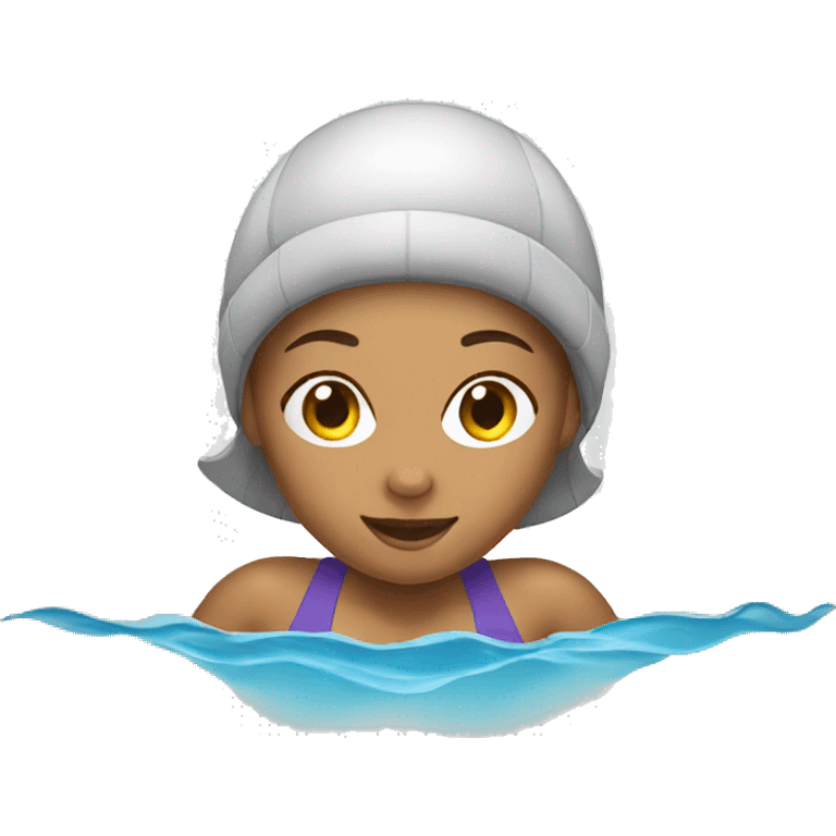 woman swimming emoji