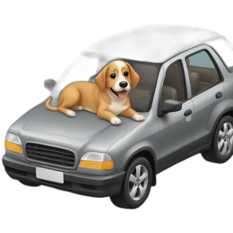 pets in a car emoji