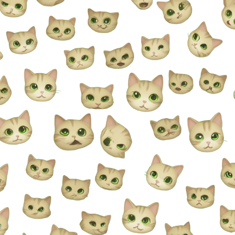 Cat green blanket emoji