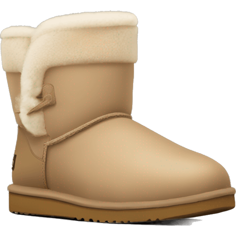 beige ugg boots emoji