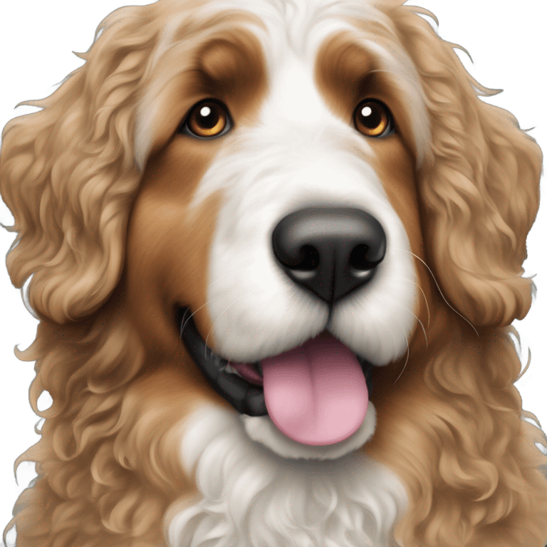 Bernedoodle  emoji