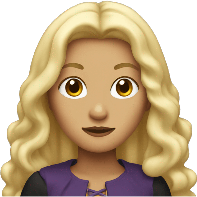 witch with blonde hair emoji