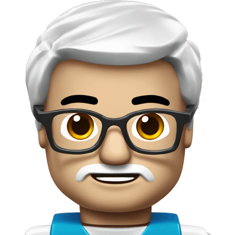 Lego brick surgeon emoji