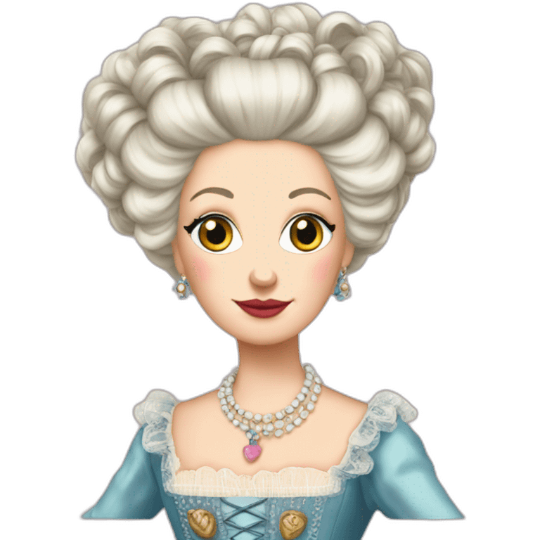 Marie Antoinette emoji