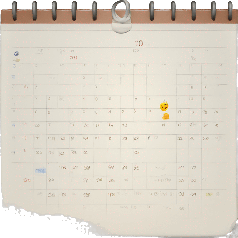 calendar emoji