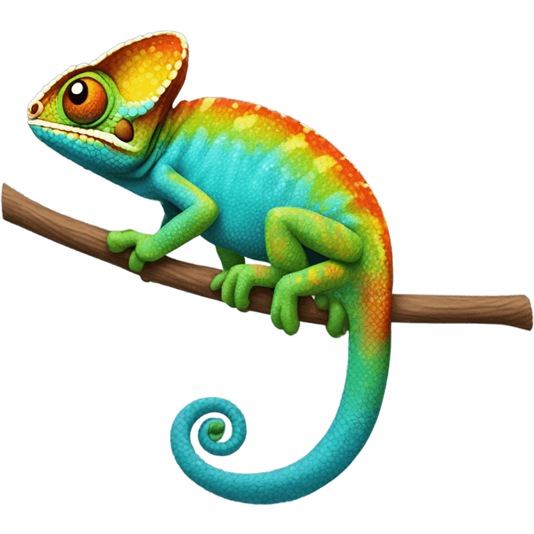 chameleon  look up emoji