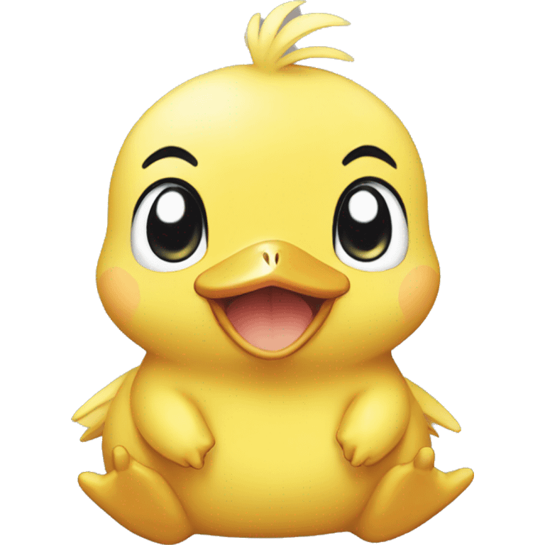 baby pokemon psyduck emoji