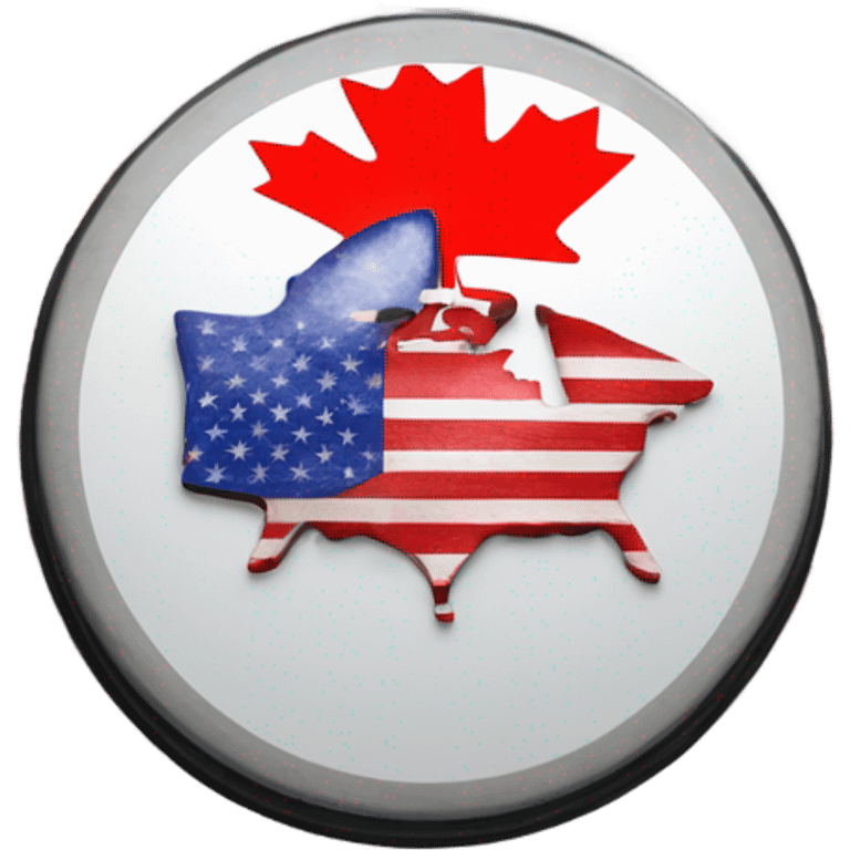 Canada vs USA emoji