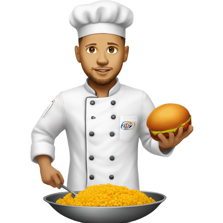 Chef-style Chef-costume Stephen Curry – Chef Curry emoji