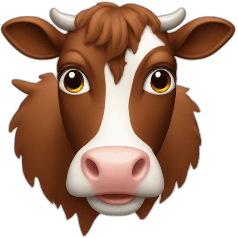 Vache marron emoji