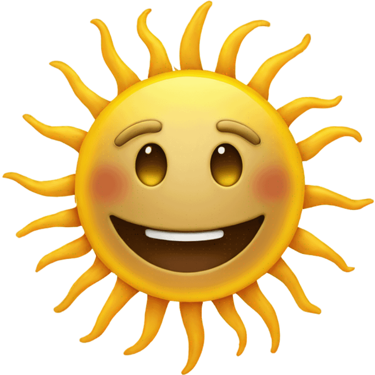 Sun emoji