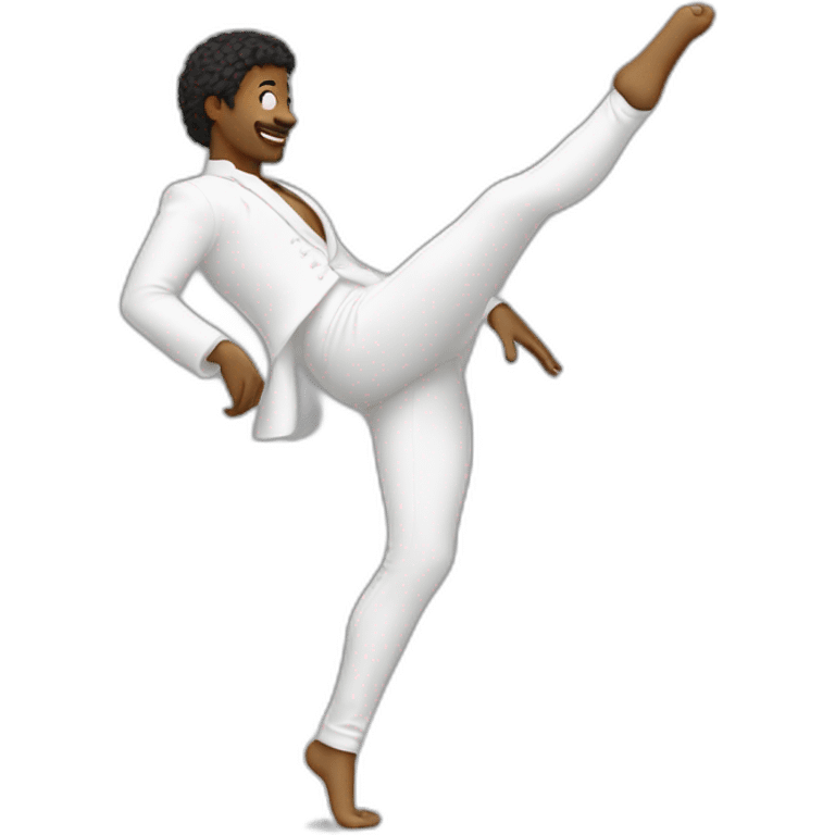 Homme blanc danse  emoji