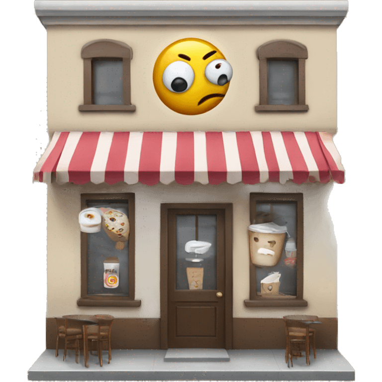 dead eye café emoji