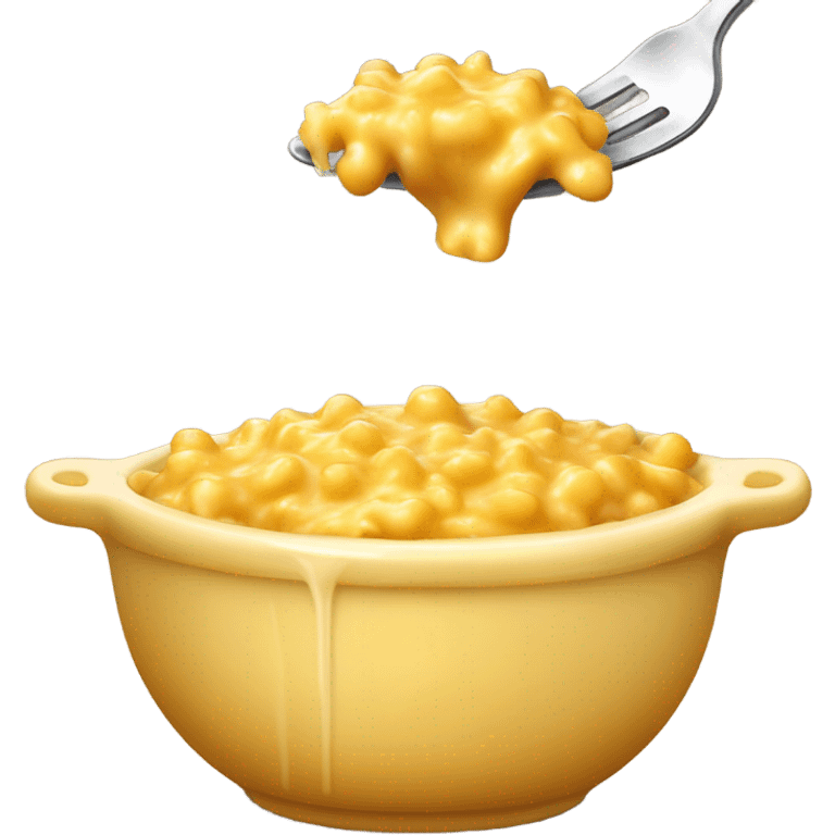 Mac & cheese emoji