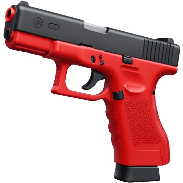 red glock 95 emoji