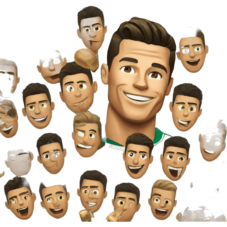 Celebration de cristiano Ronaldo  emoji