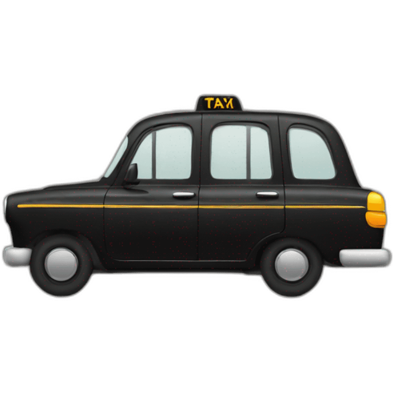 black taxi emoji