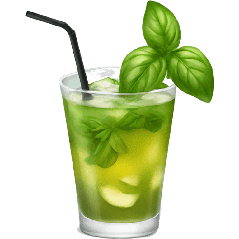 basil cocktail emoji