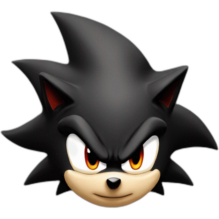 shadow the hedgehog emoji