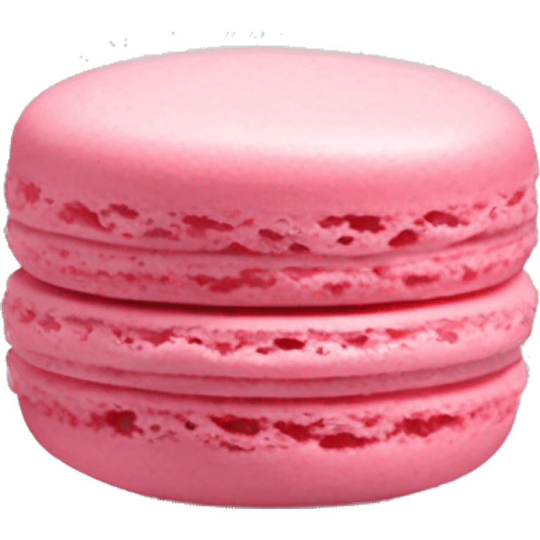 pink macaron emoji