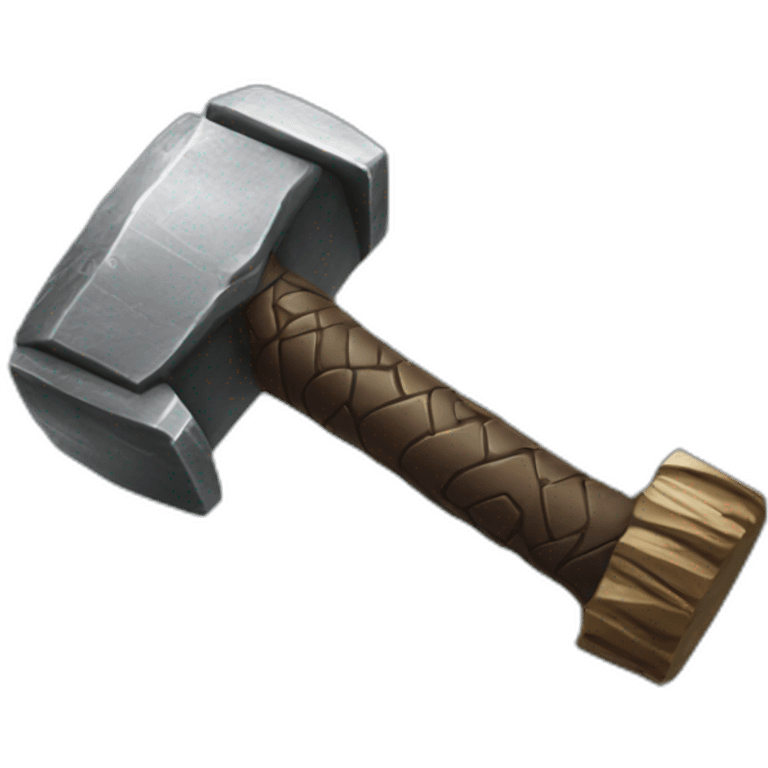 thor's hammer emoji