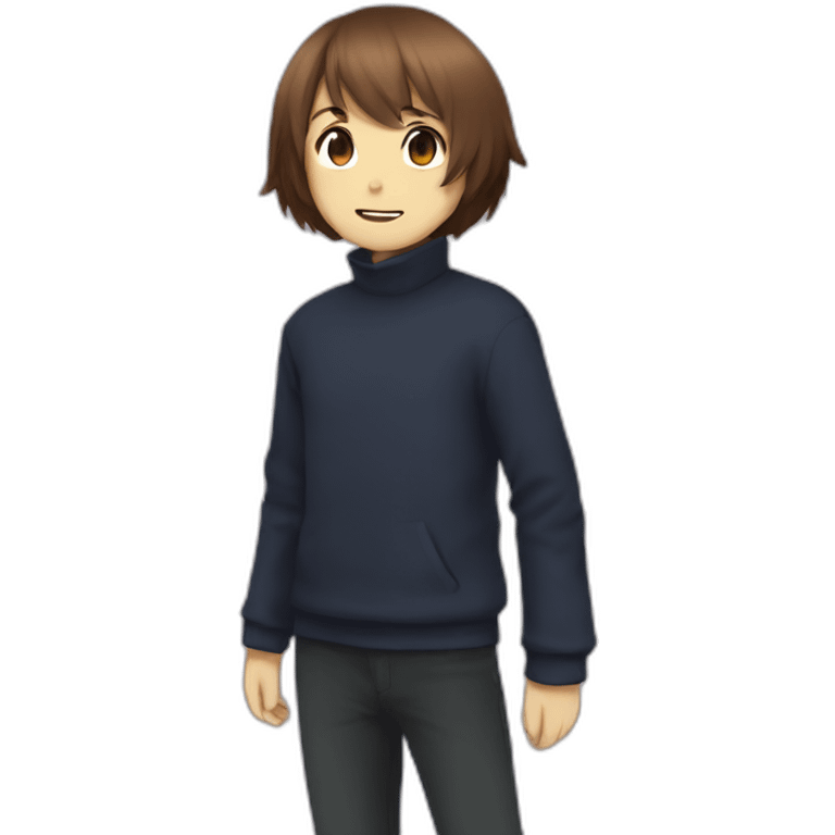 chara frisk kris emoji